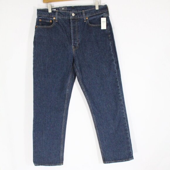 GAP Cheeky Straight High Rise Jeans sz 30 NEW Women Straight Leg Denim 10 Short - Picture 1 of 10